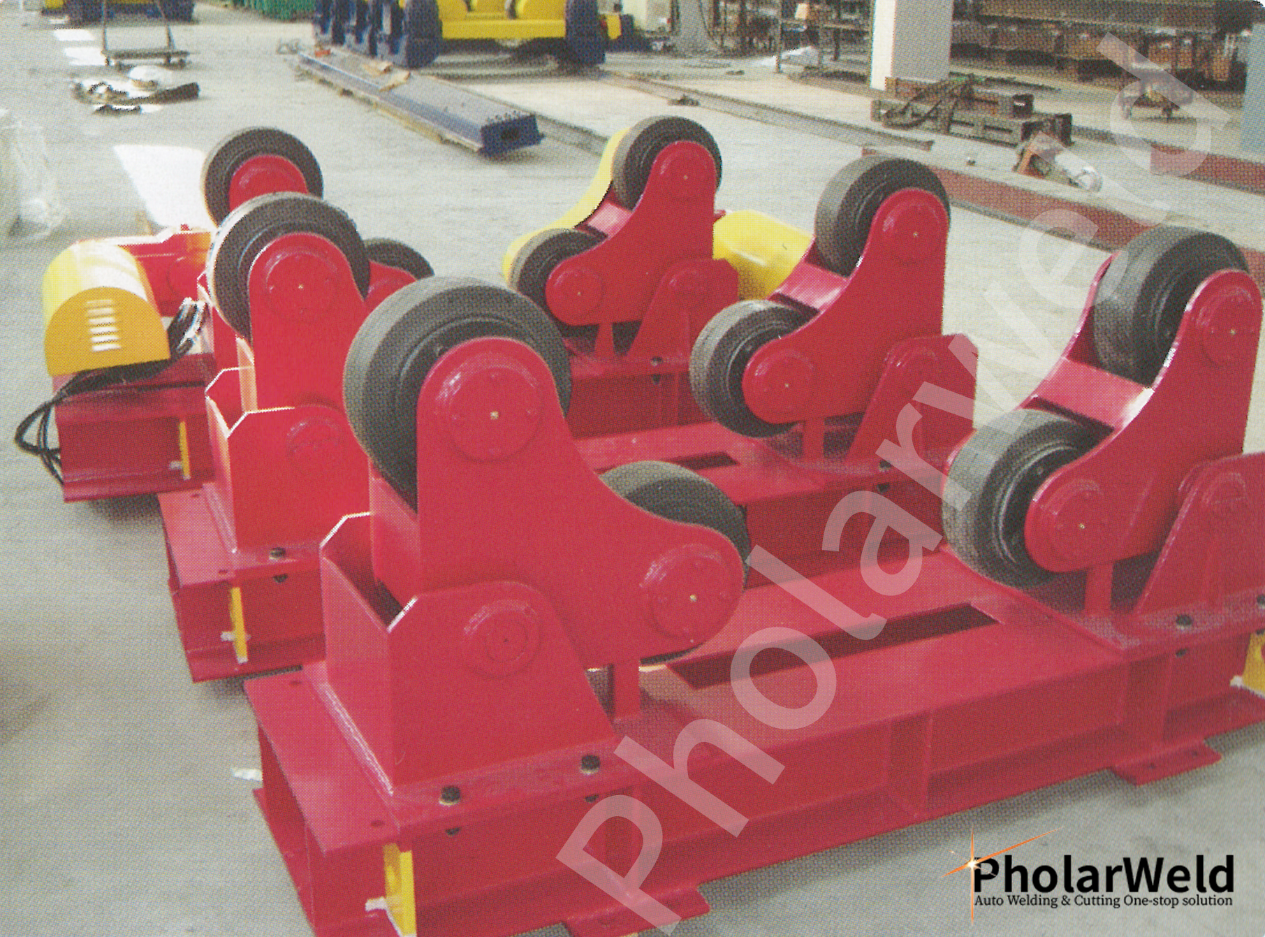 What is a welding rotator machine?