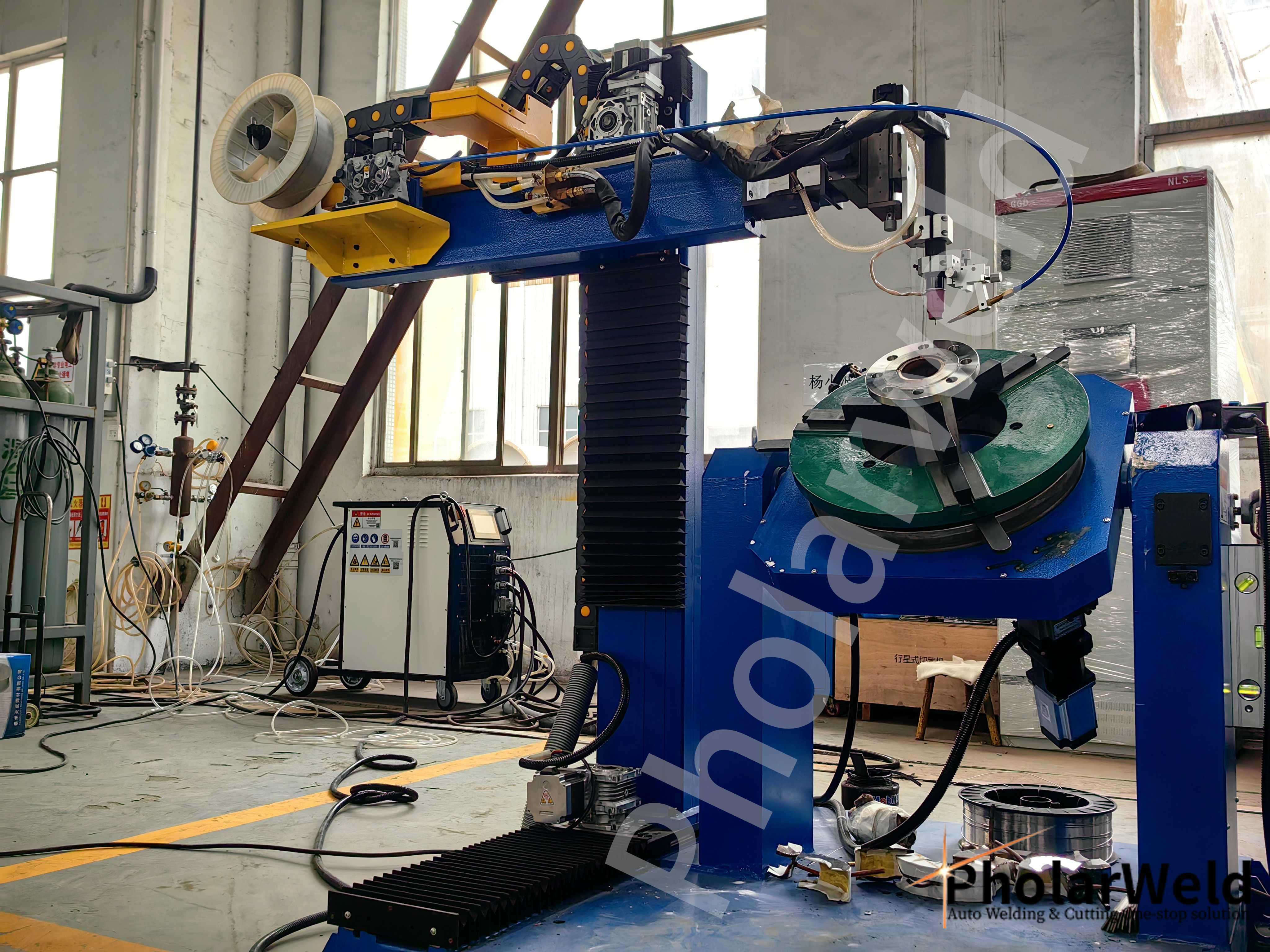 How Does a Pipe Flange Automatic Welding Machine Improve Productivity?