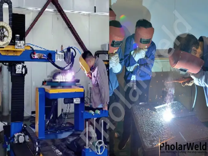 Comparative advantages of plasma welding compared to traditional manual welding