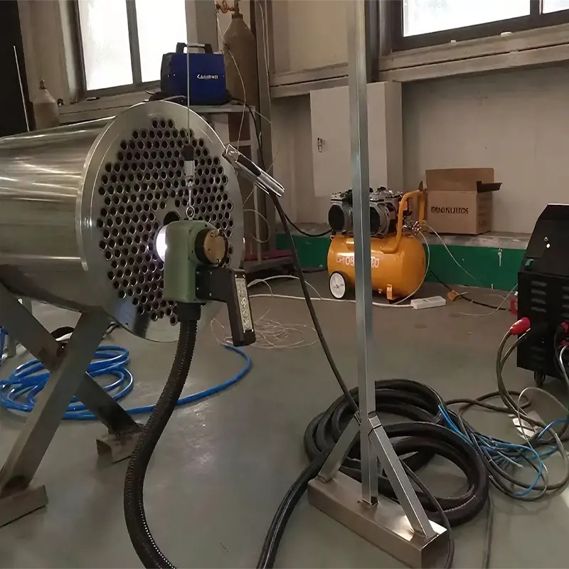 Autogenous Tube Sheet Welding Machine For Heat Exchangers