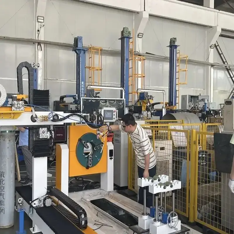 Flange Circular Seam Automatic Welding Machine PholarWeld