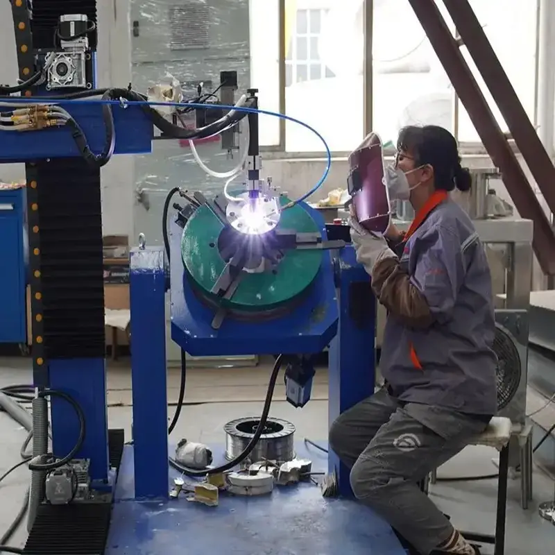 pipe flange welding machine PholarWeld