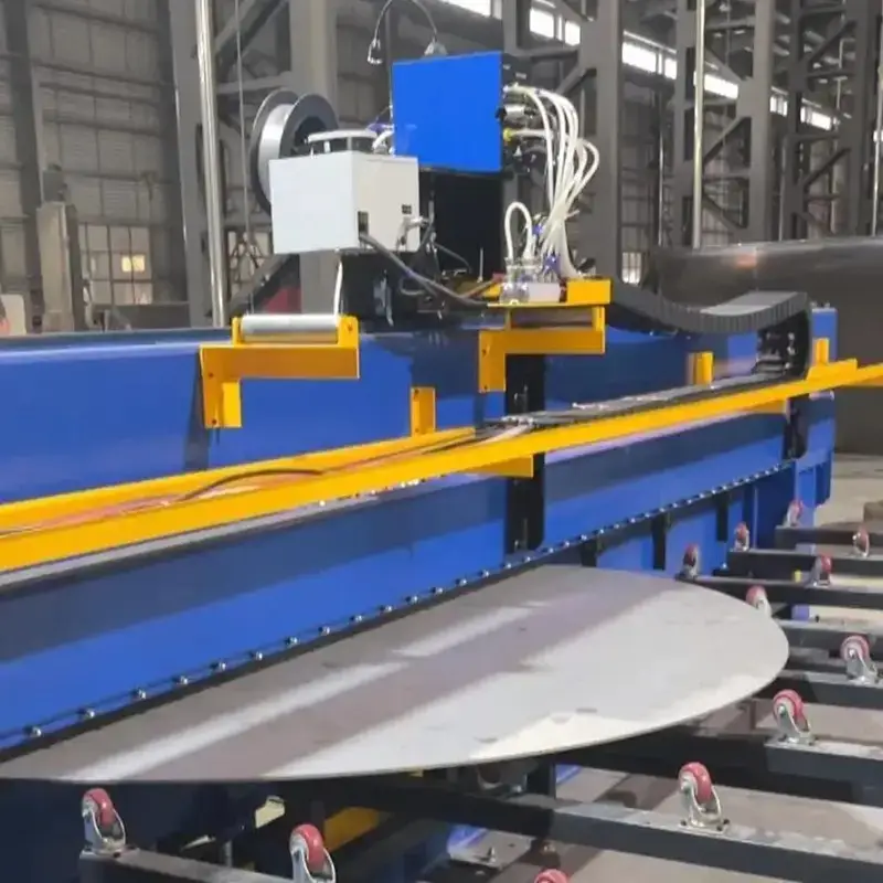Auto Plate Flat Butt Welding Machine for Tank PholarWeld