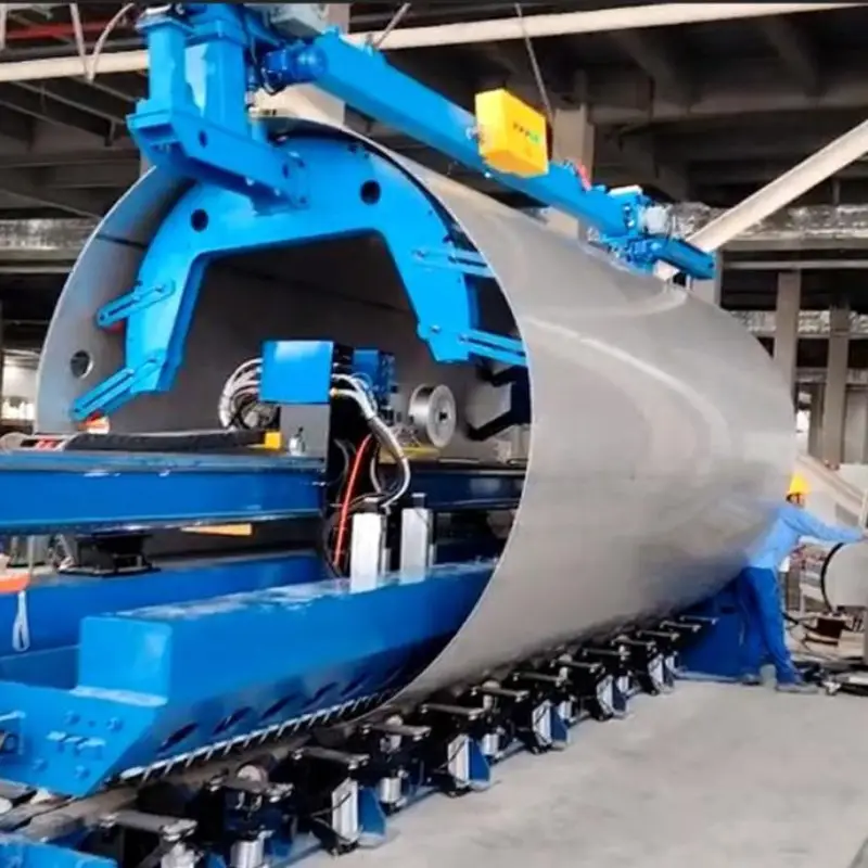 Cylinder Closed Seam Welding Machine Tank Longitudinal Welder