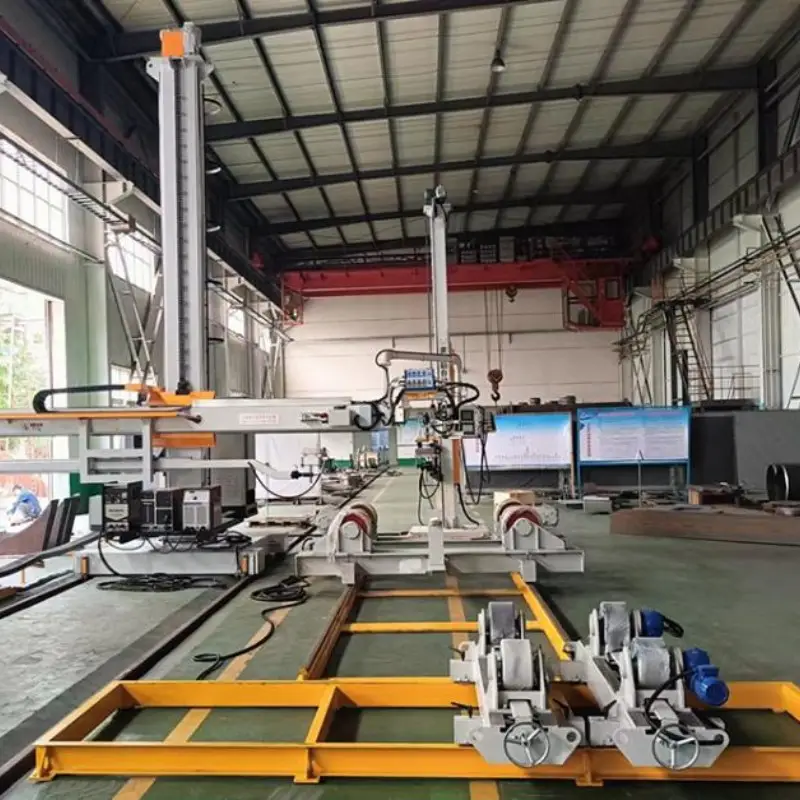 Dual-Beam Column & Boom Seam Weiding Machine Manufacturer