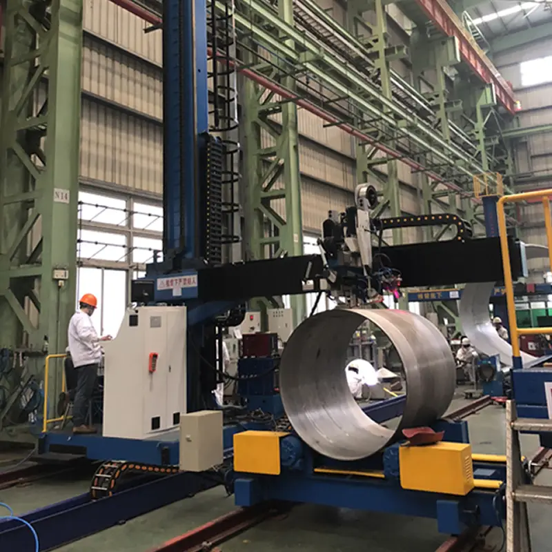 Cantilever-Beam Column & Boom Metal Pipe Welding Manipulator