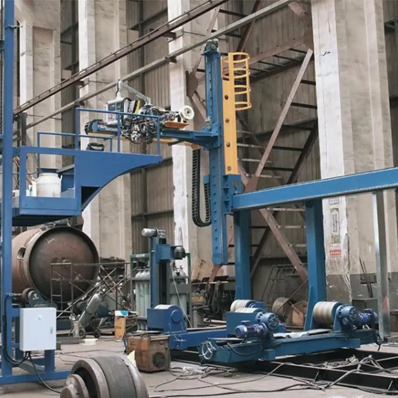 Reactor Coil Pipe Welding Machine Tig Mig Welder Heat Exchange