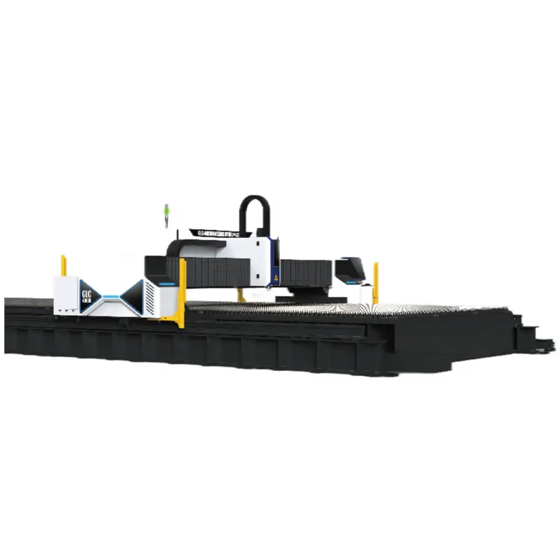 Ground Rail Gantry CNC Laser Cutting Machine Plate Cutter