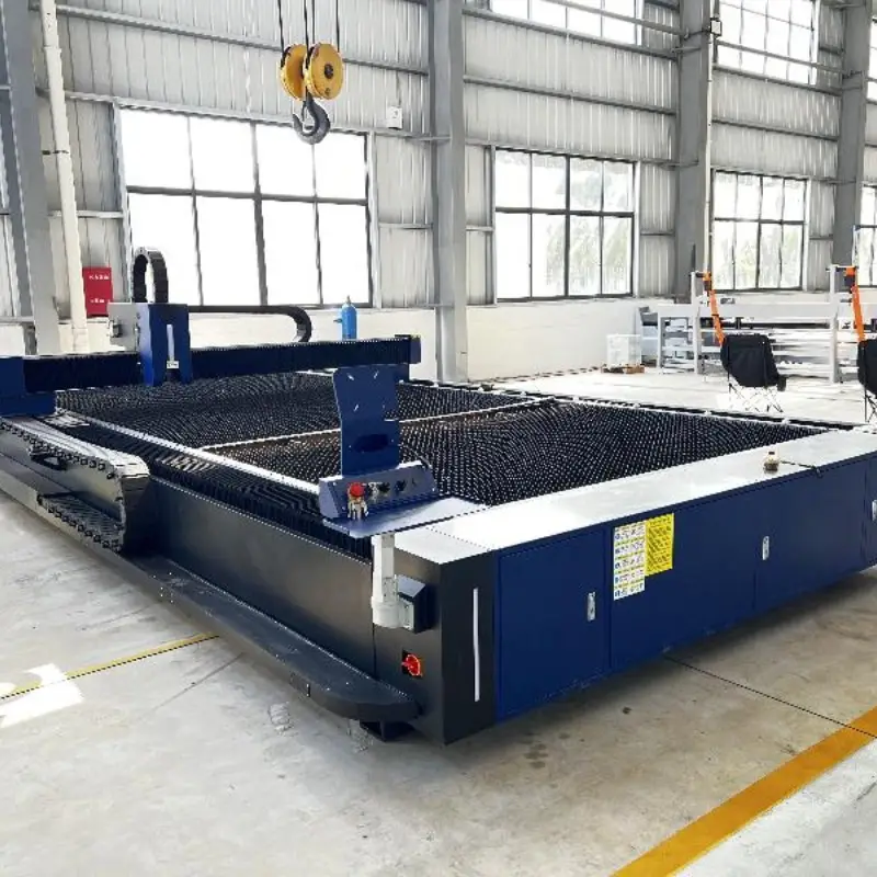 Gantry Type Laser Cutting Machinewith Linear Rails Base