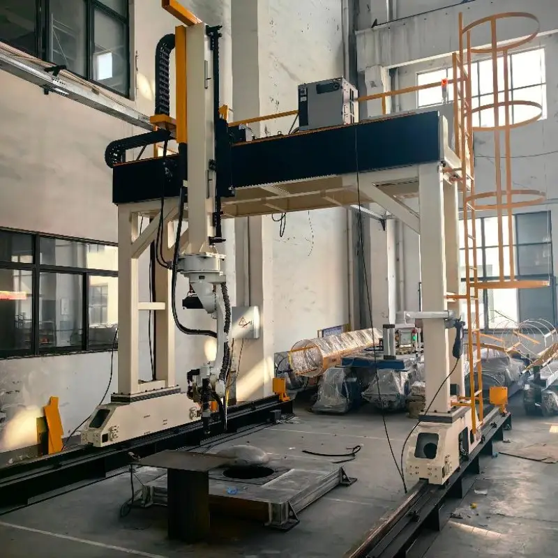 Plasma Cutting Metal Plate Pipe Machine Robot Auto Cutter