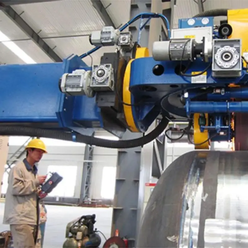 Robotic Weld Grinder Vessel Pipe Tank Seam Grinding Machine