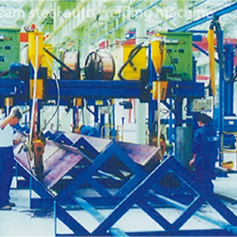 H-beam steel auto welding machine