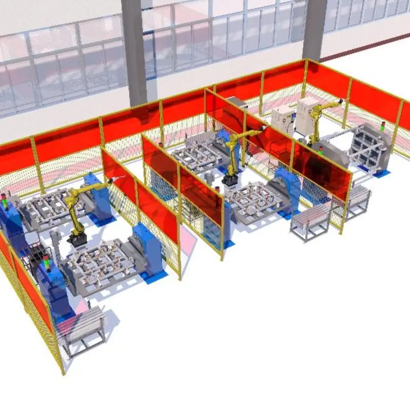 Pressure Vessel Automatic Production  Line Manufacturer Metal Steel