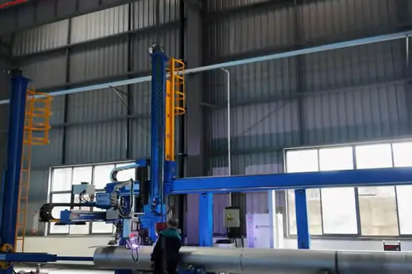 Gantry side beam automatic welding machine, automatic pipe tube vessel tank welder