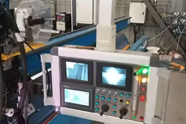 Plate butt welding machine, automatic metal sheet butt welder