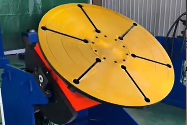 Welding positioner of single-seat type, automatic welding turntable, rotary platform