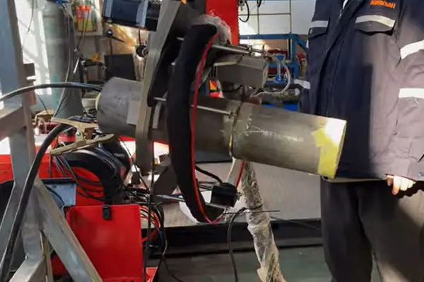 Open type orbital pipe welding machine, TIG pipeline girth circular welder automatic