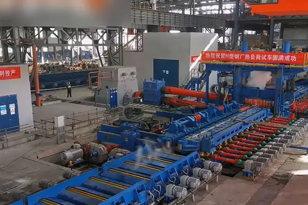 H-beam steel industrial automatic production line