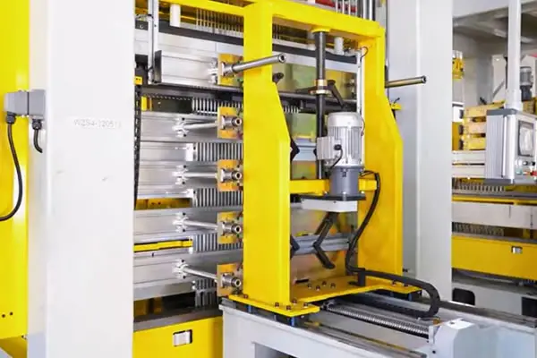 Heat exchanger industrial automation production line