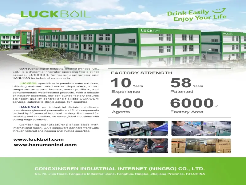 Why Choose LUCKBOIL? 12 Years of Excellence in High-End Water Purification Manufacturing & Global Supply Chain Stability