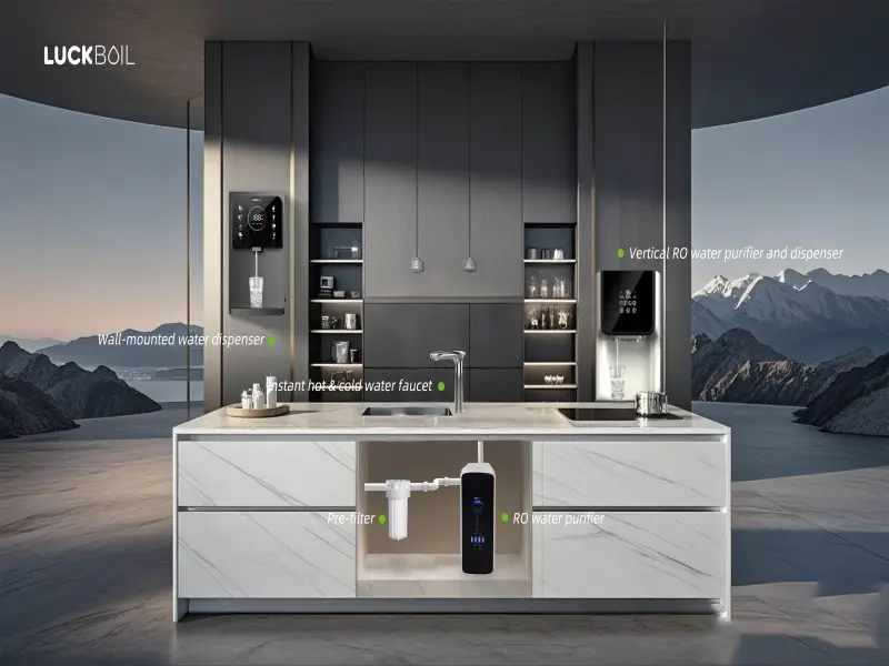 Maximize Your Profits: How to Expand Your Business with LUCKBOIL’s High-End Embedded & Wall-Mounted Water Dispensers