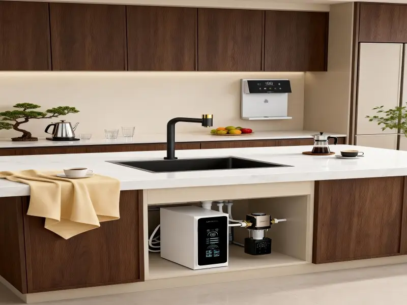 Direct Drinking Solutions Integrating a Home Water Purifier with a Wall-Mounted Unit
