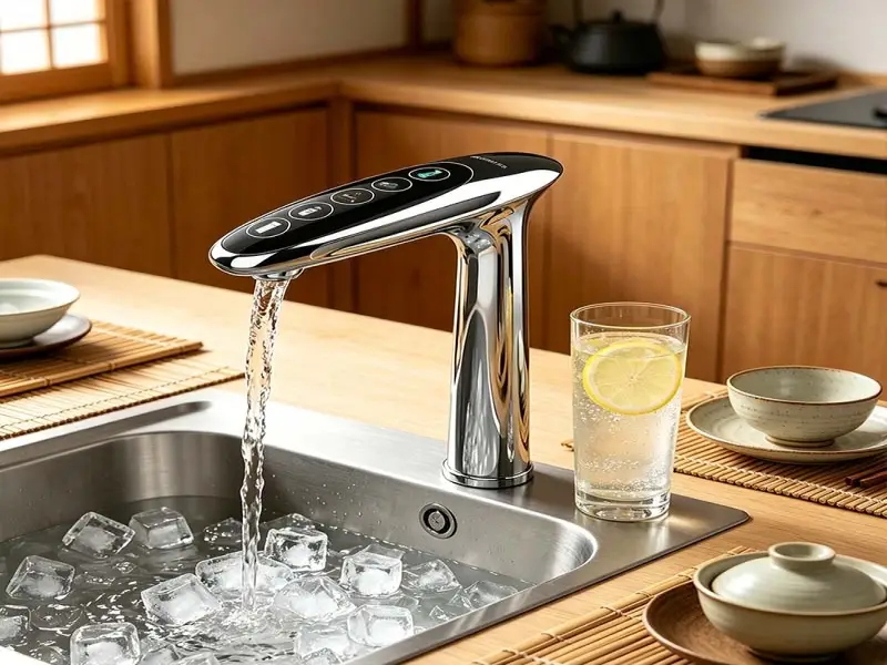 sparkling water tap for kitchen