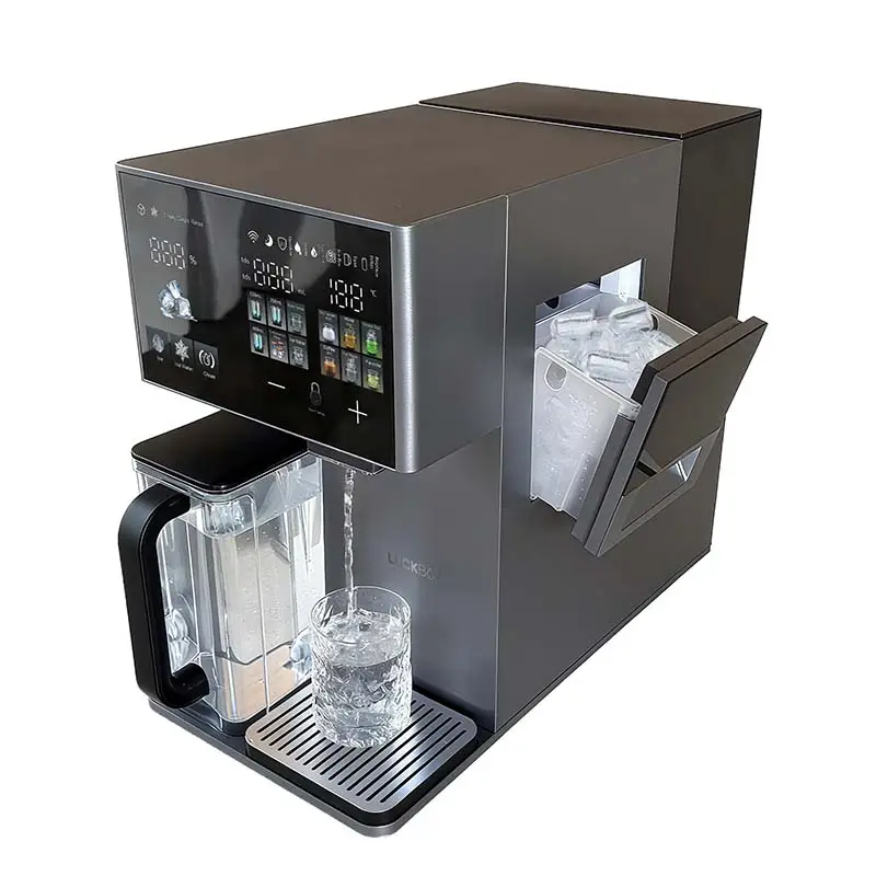 5-in-1 Countertop Ice-Making Water Dispenser LB-RL06BK