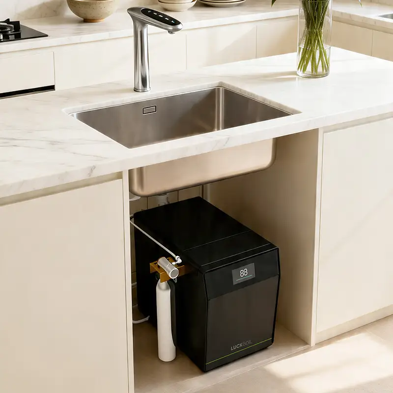 RO All-in-One Hot Cold & Sparkling Water Faucet LB-LC02A