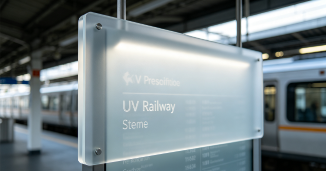 Transport akrylpladeprøve