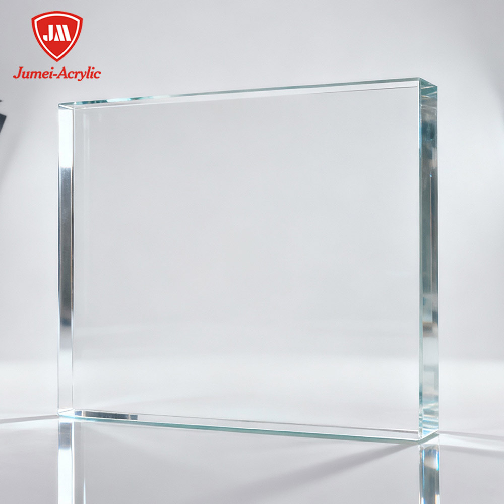 Tấm Acrylic dày tùy chỉnh 50-200mm Tấm PMMA trong suốt chống tia UV cho cửa sổ bể cá và hồ bơi