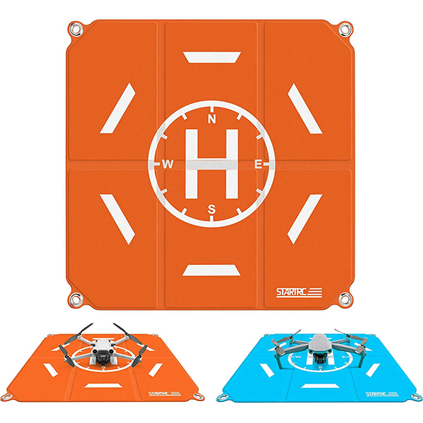 Elevate your drone-flight experience with a dedicated landing area.