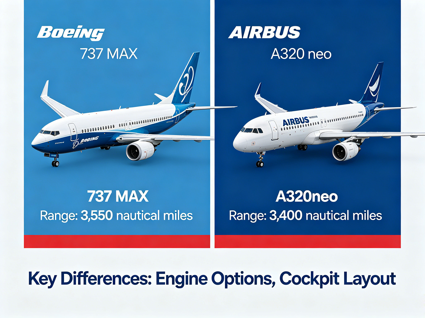 Comparison of Boeing and Airbus' spare parts systems: How do these two giants control the global aviation spare parts supply chain?