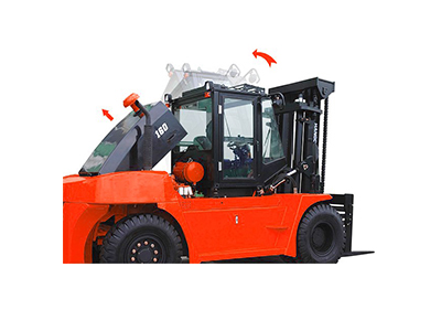 Sertifikat Ce Kinerja Luar Biasa 12-16 Ton Truk Forklift Pembakaran Internal