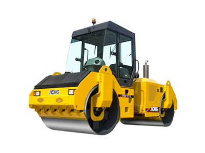 المدحلة الاهتزازية ذات الأسطوانة المزدوجة ذات العجلات الفولاذية XD111E