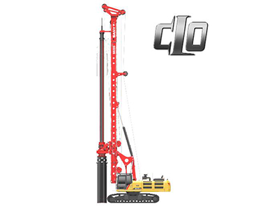 Rodillo de perforación rotatorio SR470 de la maquinaria de apilado de la barra de Kelly de la fricción HX235