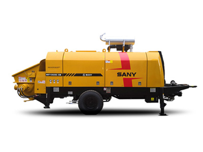 120m³ /H Ultra-High Pressure Concrete Machinery TRAILER PUMP HBT12020C-5M