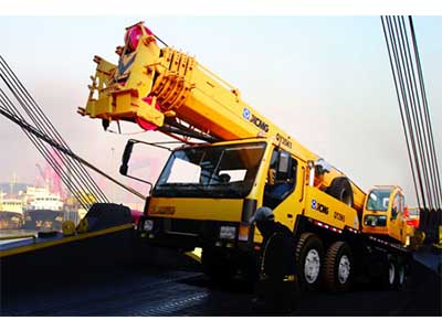 Chinesischer 35 Tonnen kleiner hydraulischer LKW-Kran QY35K5