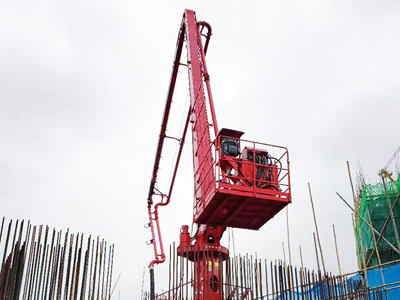 SANY 18m Boom Penempatan Mesin Beton HGR21