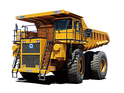 Truk Tambang Penggerak Listrik 110 Ton XDE110