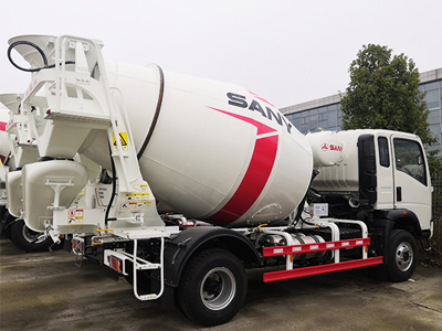 Mixer Truk Mesin Beton Lebih Besar SY202C-6 (R)