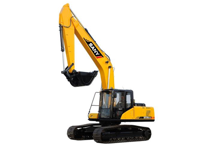 Excavadora hidráulica mediana sobre orugas SY215C