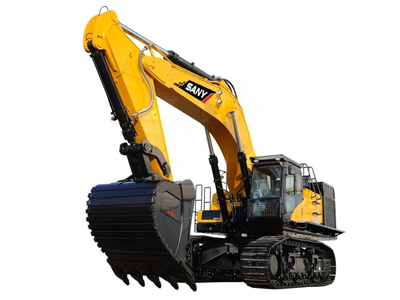 Construcción minera 75ton Excavadora grande SY750H
