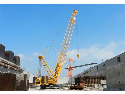 Original Cummin Engine 280 Ton Crawler Crane QUY280