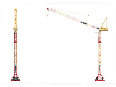 China Custom 60m Leading-technology Fixed Tower Crane XGTL1600
