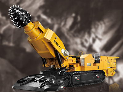 200kw 60MPa Crawler Semua Rock Seam Tunnel Roadheader STR200H