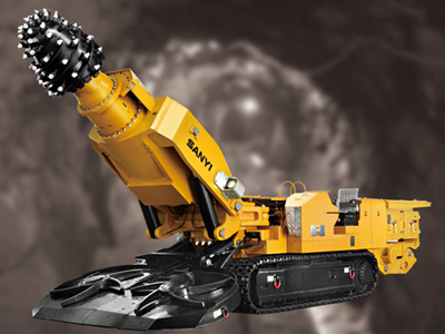 260kw 80 / 60MPa Crawler Tunnel Roadheader STR260H