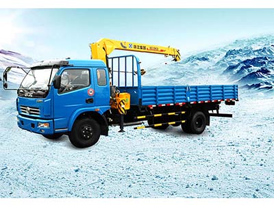 Grúa montada en camión pequeña de una tonelada con pluma telescópica SQ3.2SK1Q