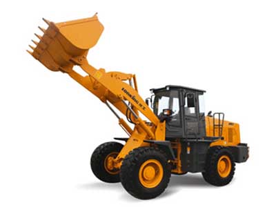 Small Payloader Garden Tractor With Front-End Wheel Loader CDM833N