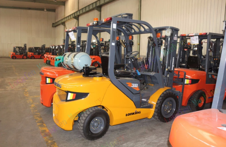 china made LPG Forklift